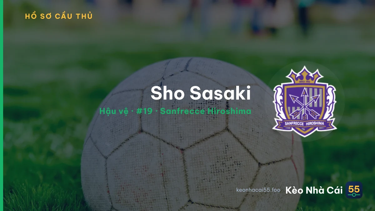 Sho Sasaki — Sanfrecce Hiroshima