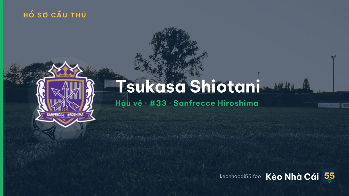 Tsukasa Shiotani — Sanfrecce Hiroshima