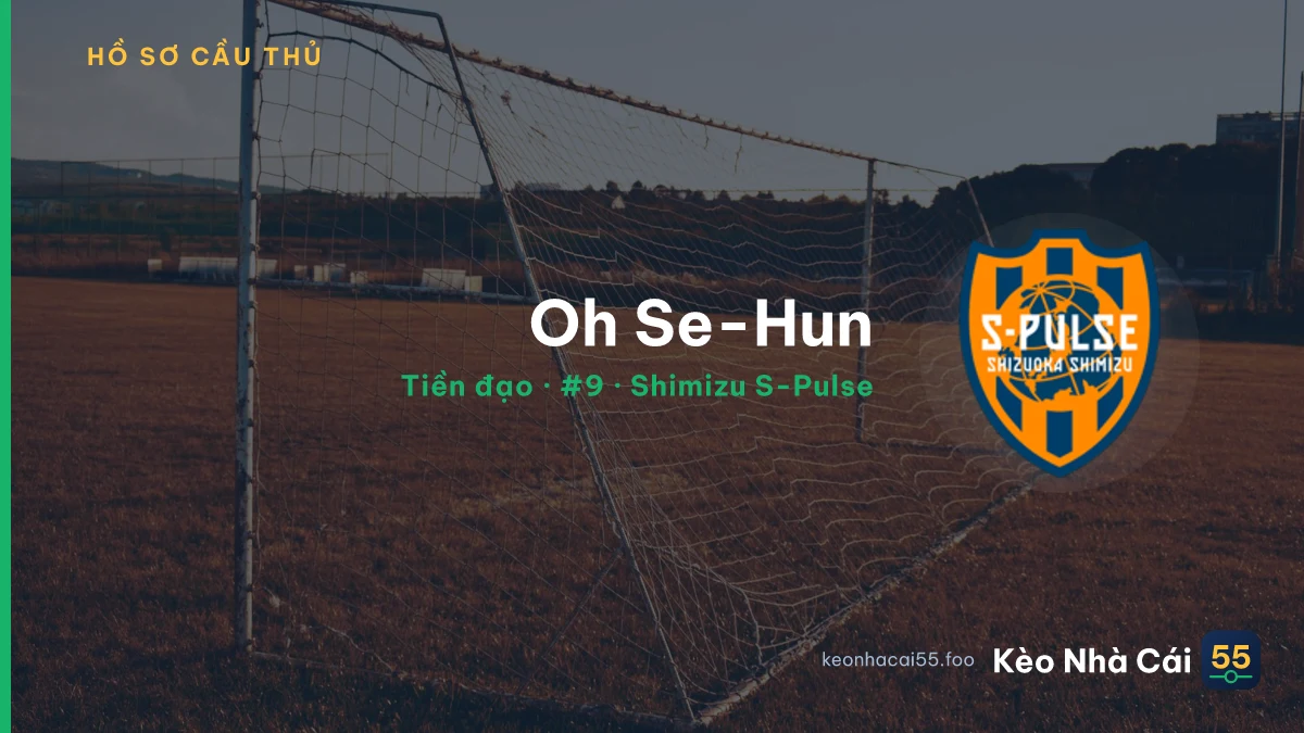 Oh Se-Hun — Shimizu S-Pulse