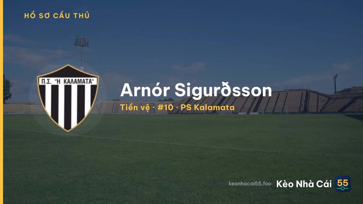 Arnór Sigurðsson — PS Kalamata