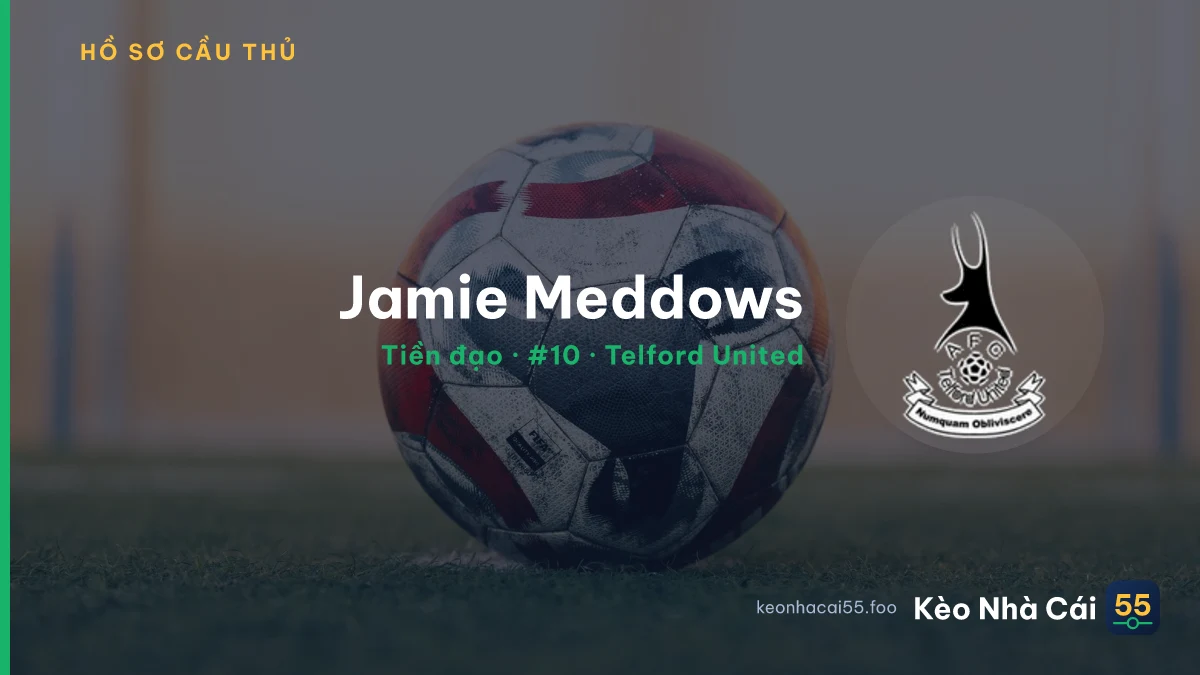 Jamie Meddows — Telford United