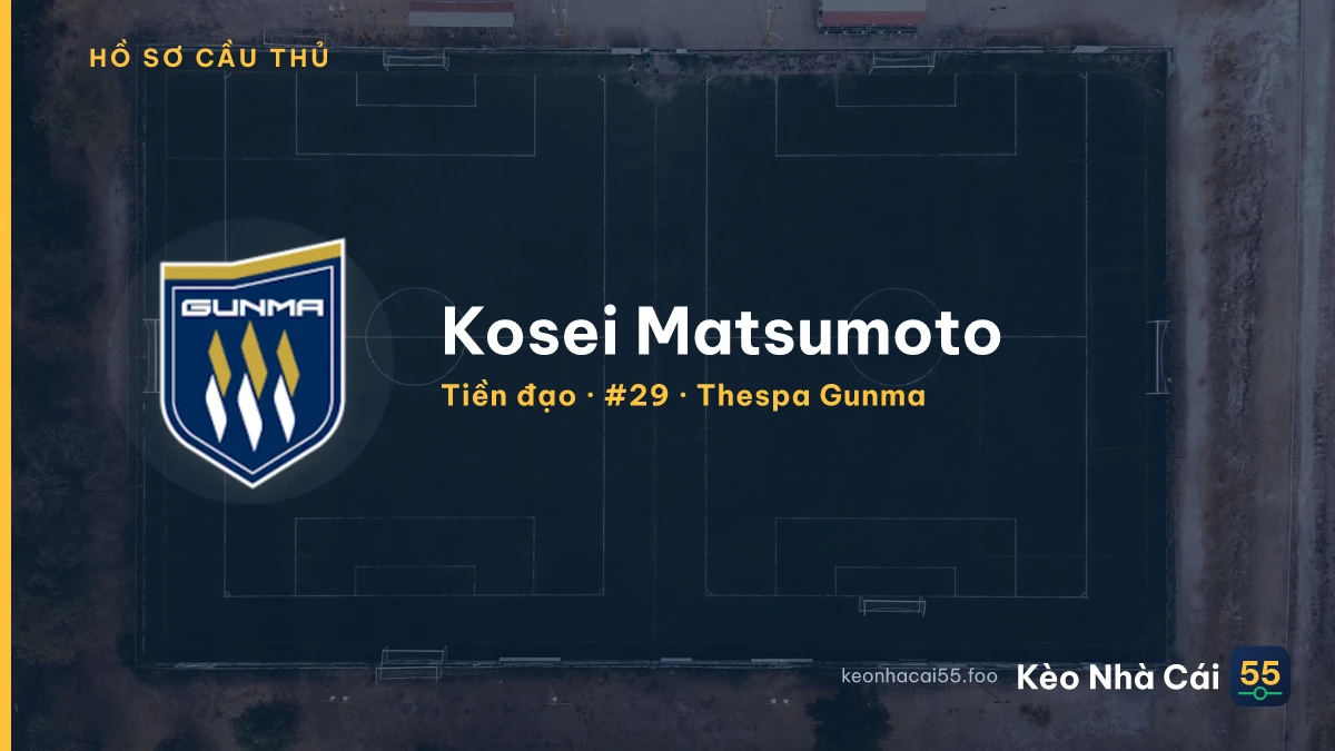 Kosei Matsumoto — Thespa Gunma