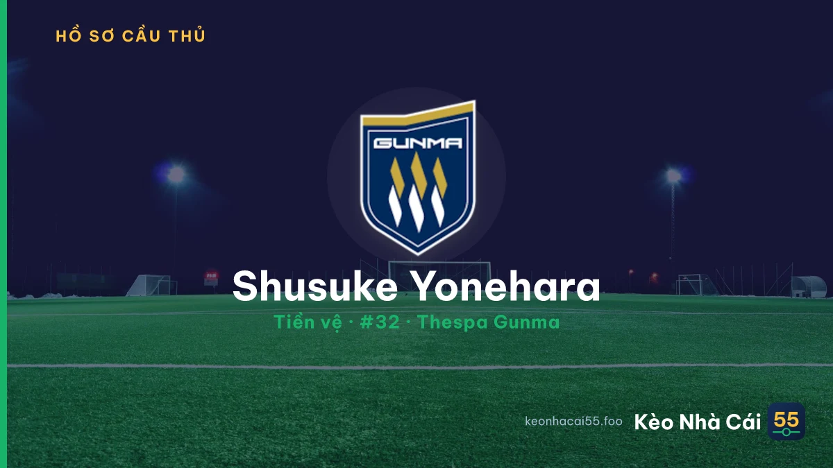 Shusuke Yonehara — Thespa Gunma
