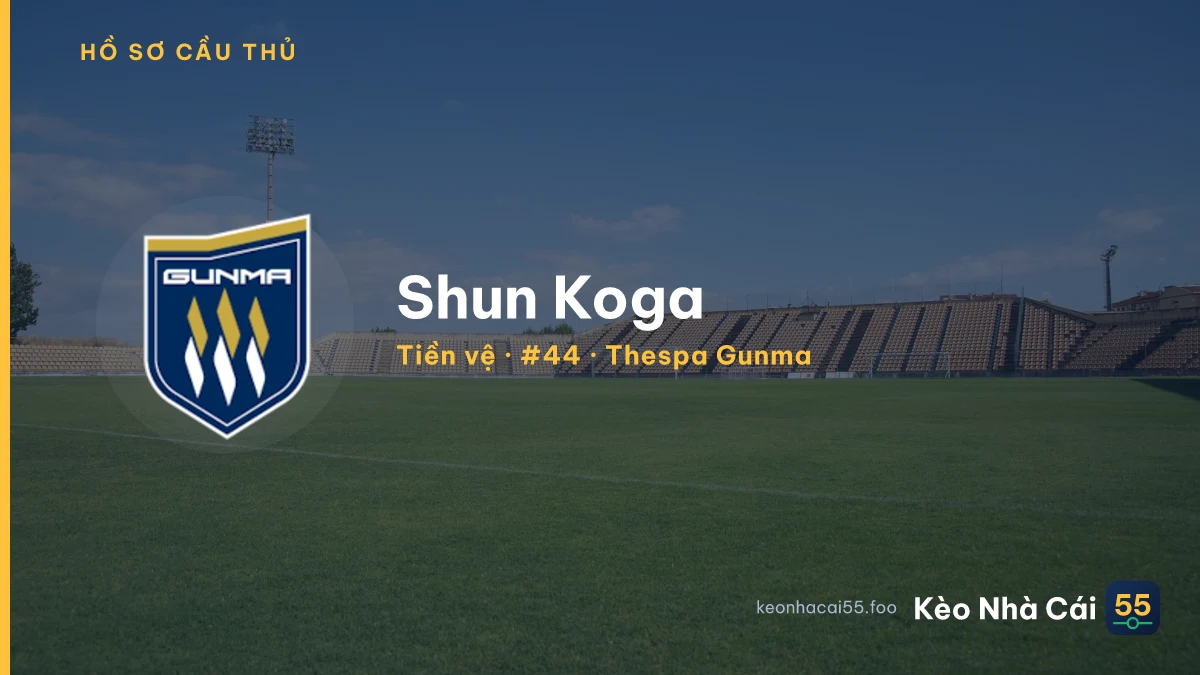 Shun Koga — Thespa Gunma