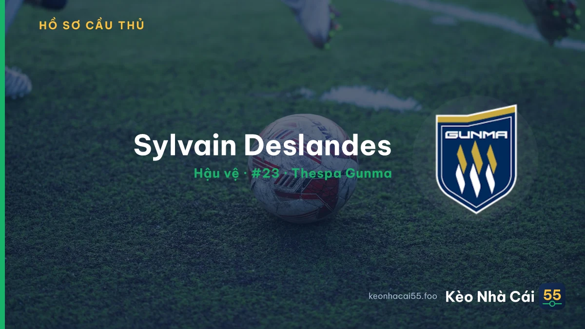 Sylvain Deslandes — Thespa Gunma