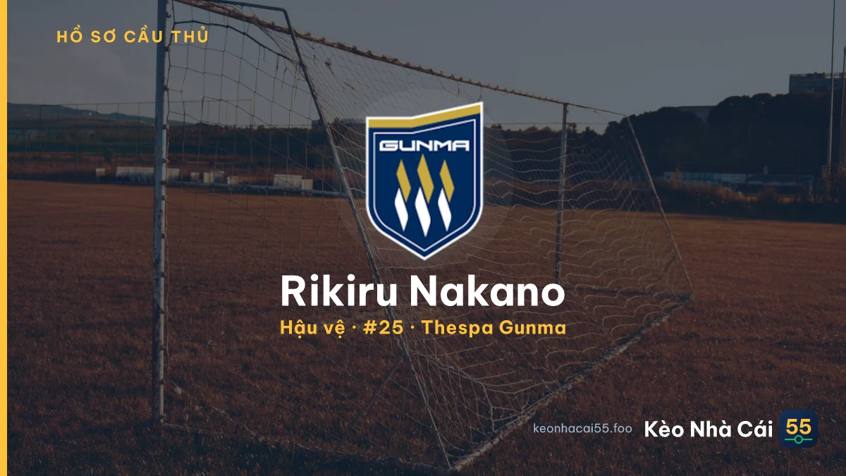 Rikiru Nakano — Thespa Gunma