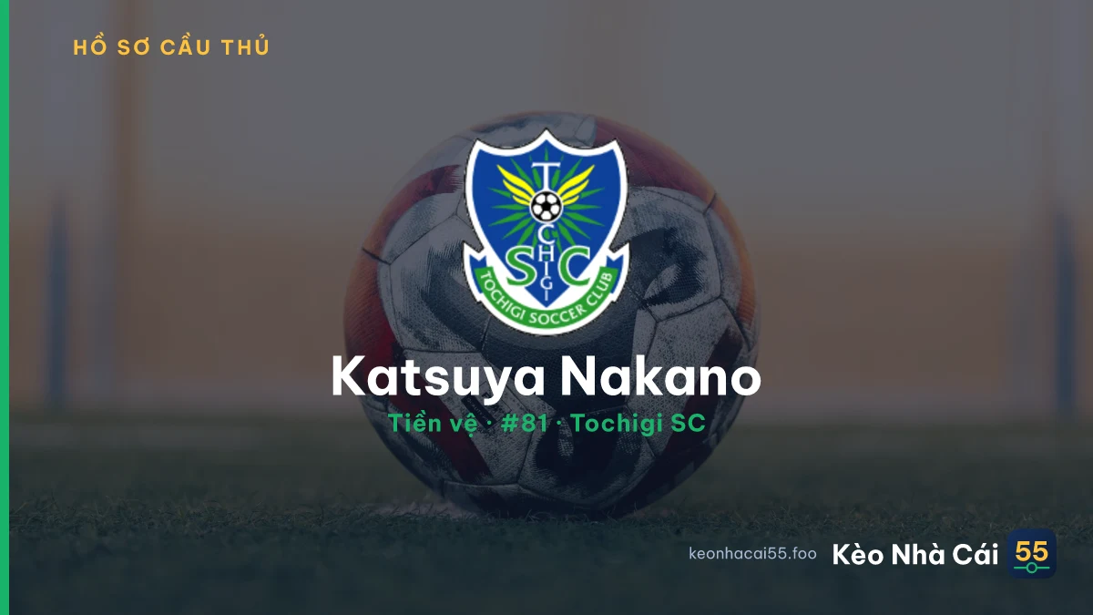 Katsuya Nakano — Tochigi SC