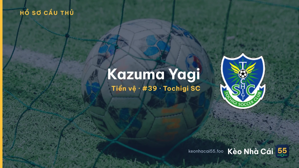 Kazuma Yagi — Tochigi SC
