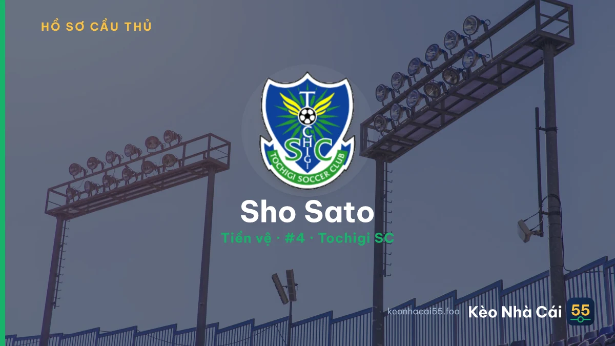 Sho Sato — Tochigi SC