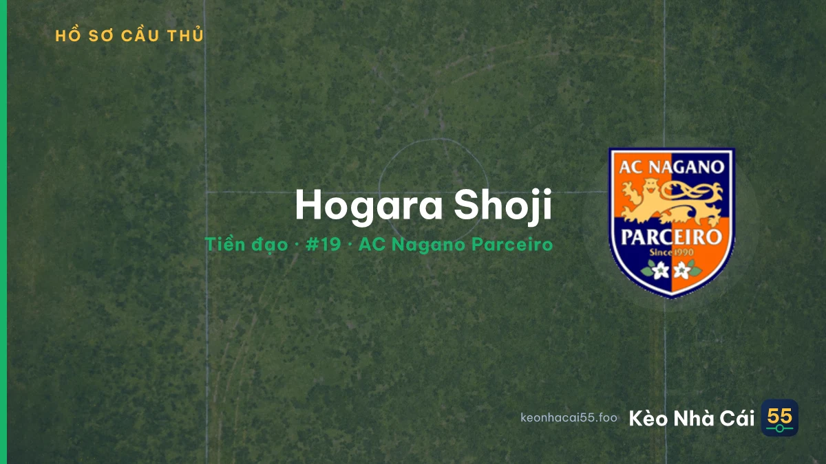 Hogara Shoji — AC Nagano Parceiro