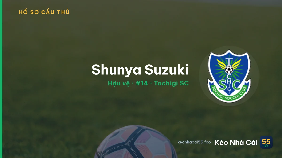 Shunya Suzuki — Tochigi SC