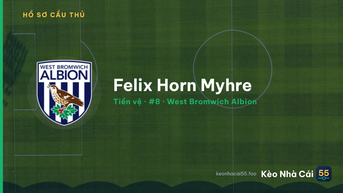 Felix Horn Myhre — West Bromwich Albion