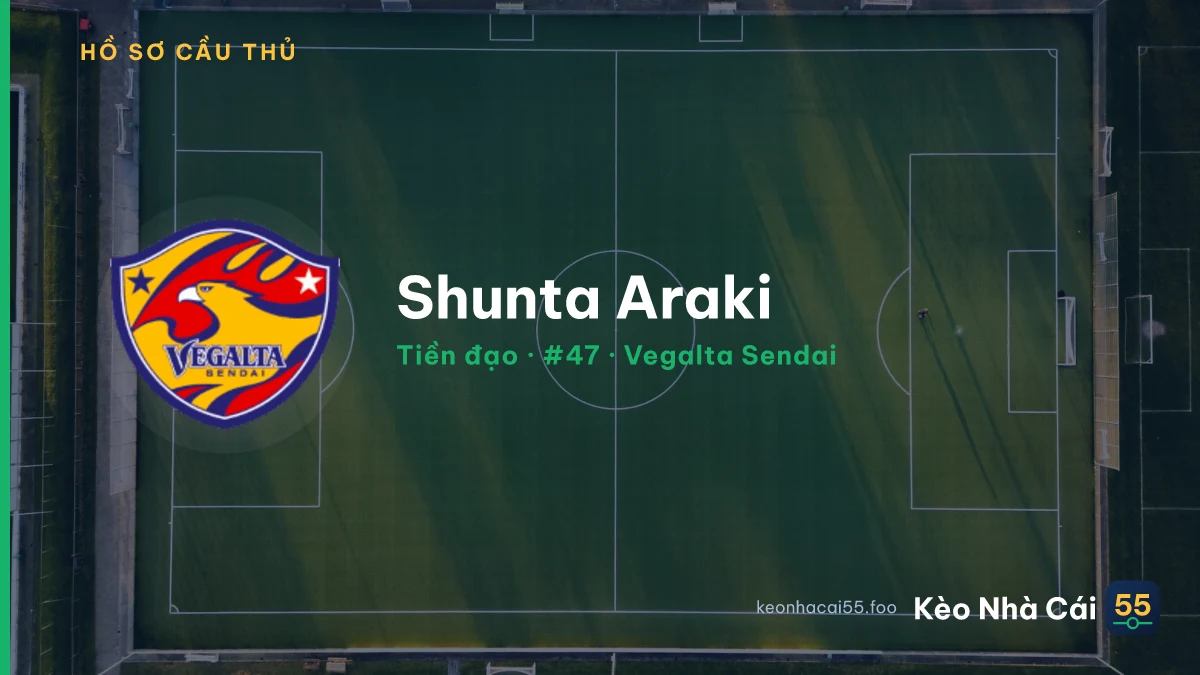 Shunta Araki — Vegalta Sendai
