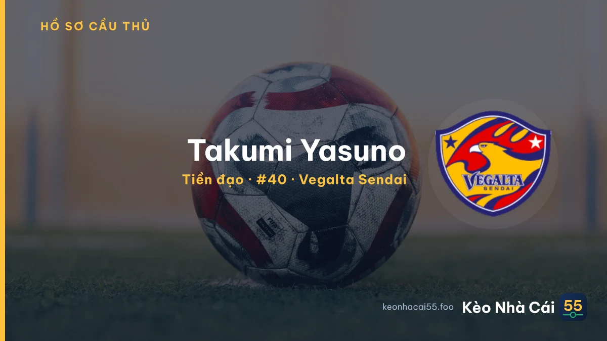 Takumi Yasuno — Vegalta Sendai