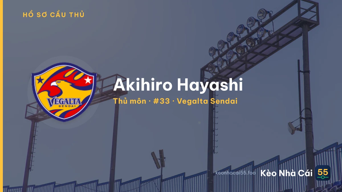 Akihiro Hayashi — Vegalta Sendai