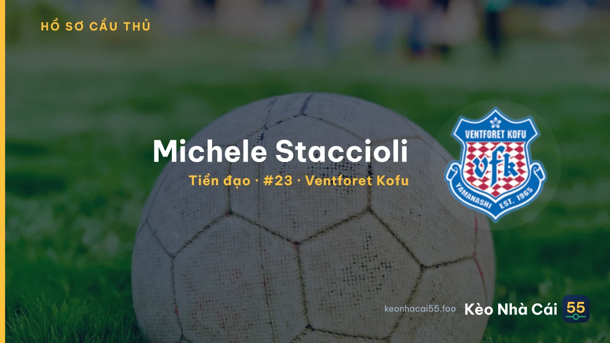Michele Staccioli — Ventforet Kofu