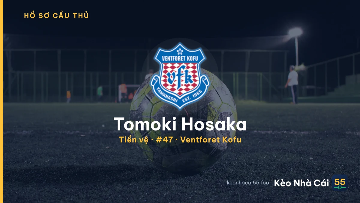 Tomoki Hosaka — Ventforet Kofu