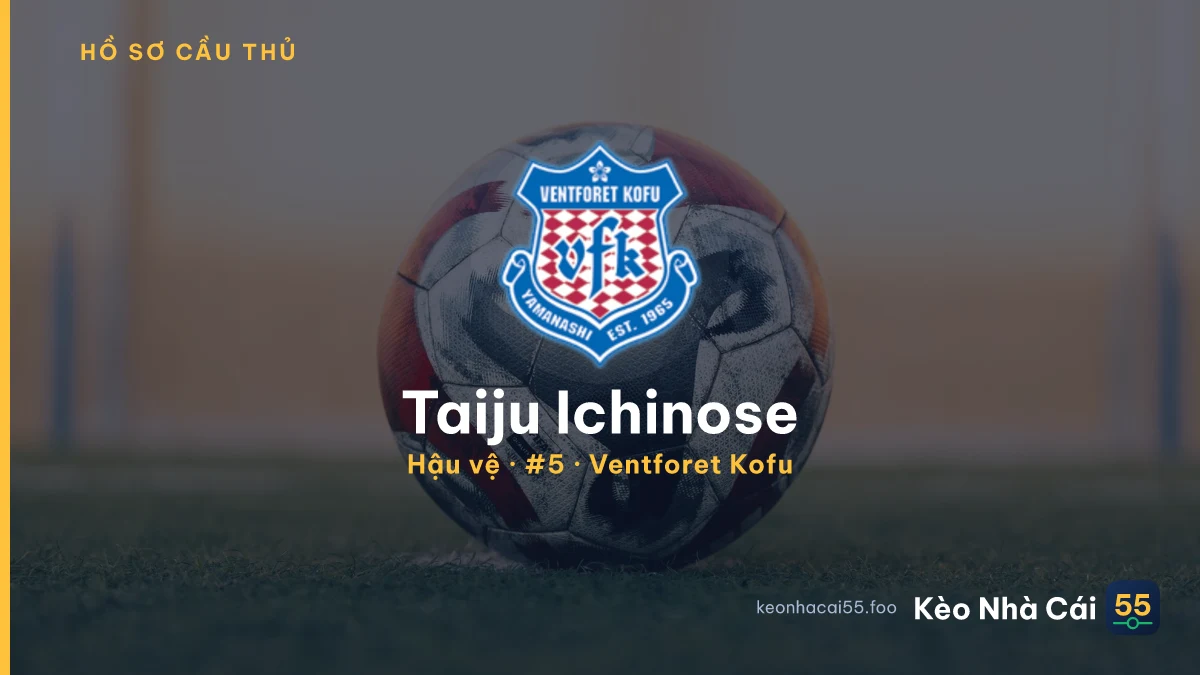 Taiju Ichinose — Ventforet Kofu
