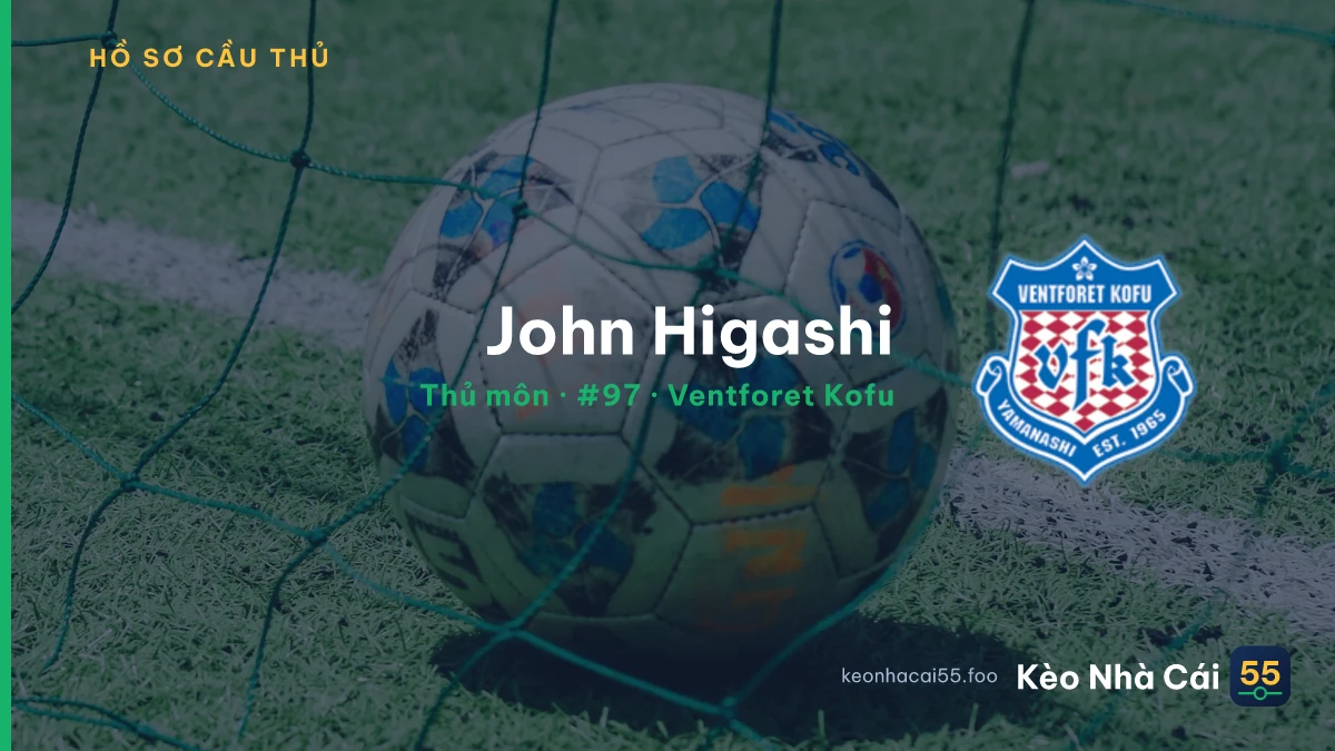 John Higashi — Ventforet Kofu