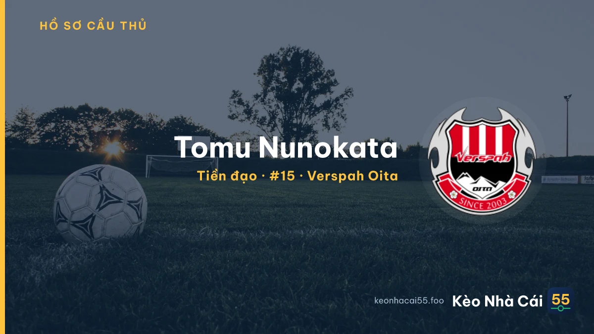 Tomu Nunokata — Verspah Oita
