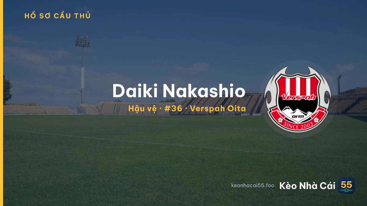 Daiki Nakashio — Verspah Oita