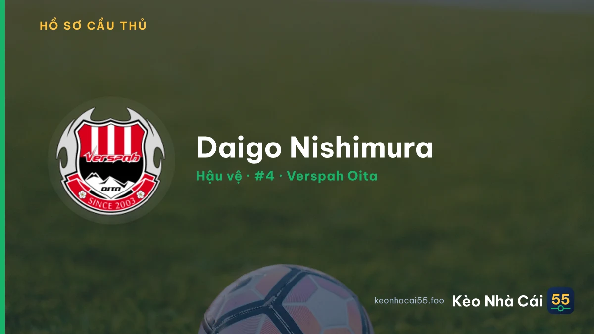 Daigo Nishimura — Verspah Oita