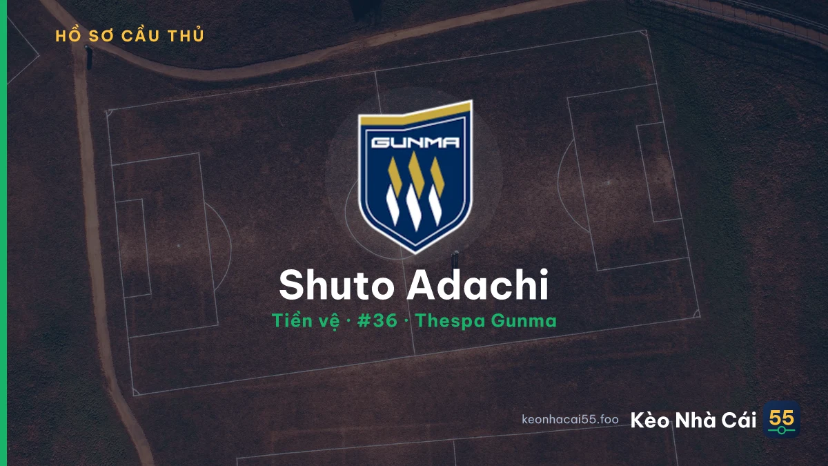 Shuto Adachi — Thespa Gunma