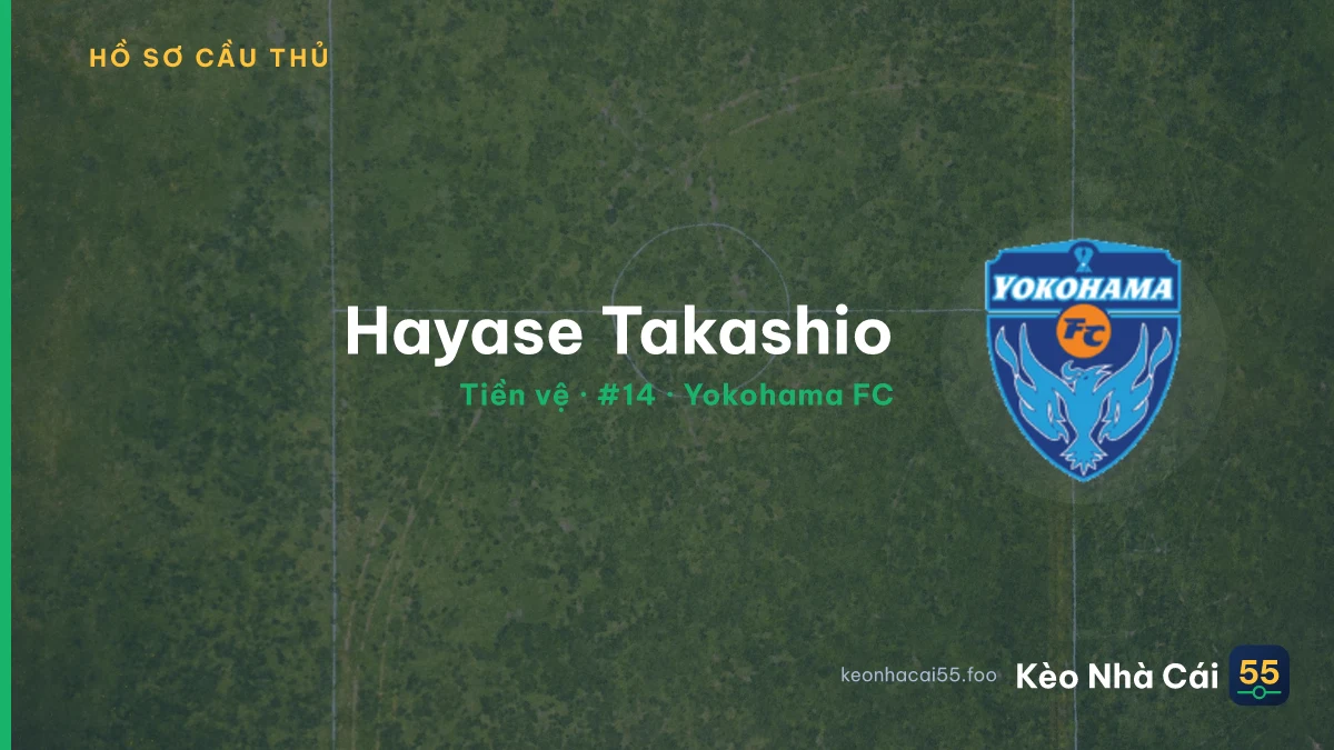 Hayase Takashio — Yokohama FC