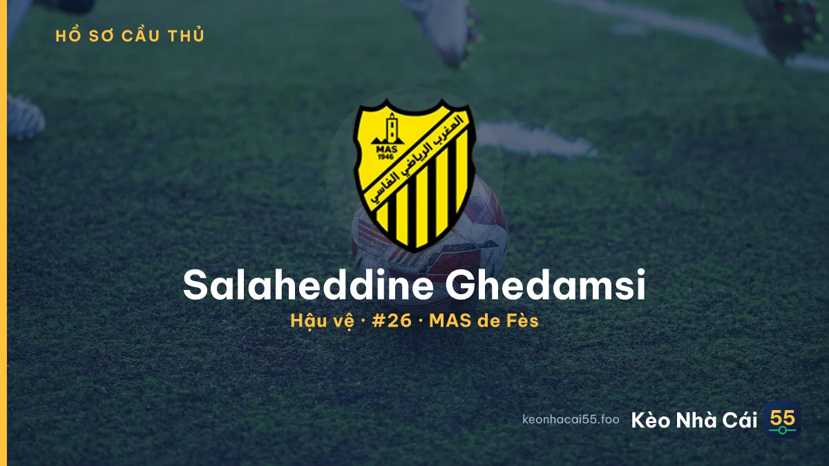 Salaheddine Ghedamsi — MAS de Fès