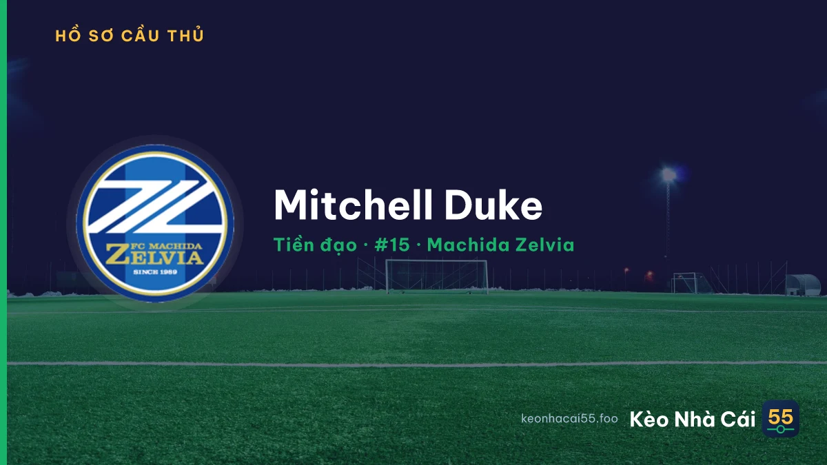 Mitchell Duke — Machida Zelvia