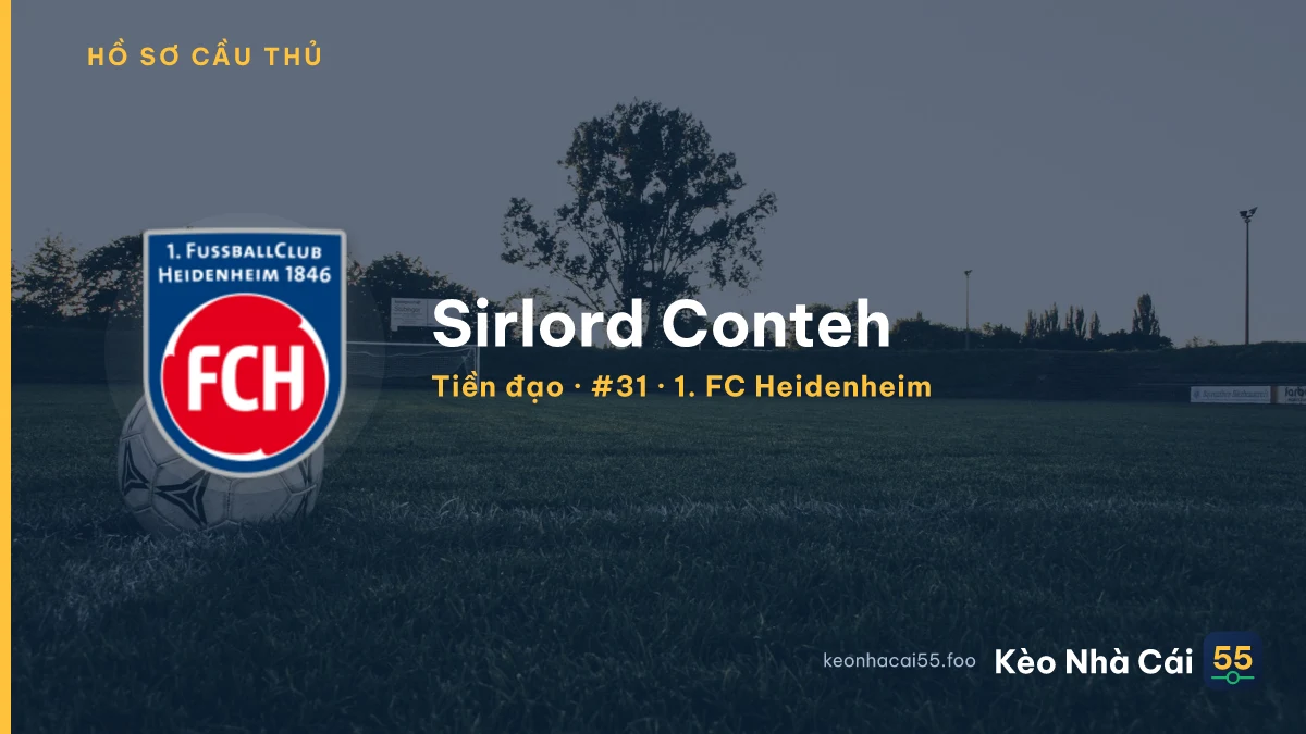 Sirlord Conteh — 1. FC Heidenheim