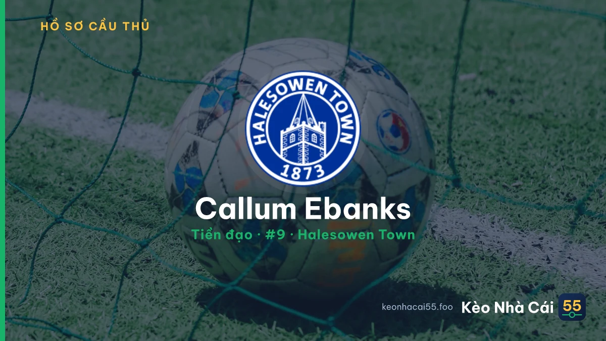 Callum Ebanks — Halesowen Town