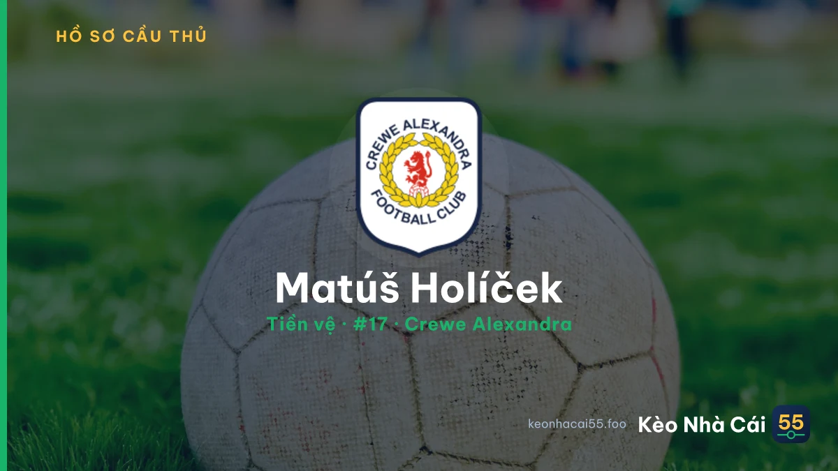 Matúš Holíček — Crewe Alexandra