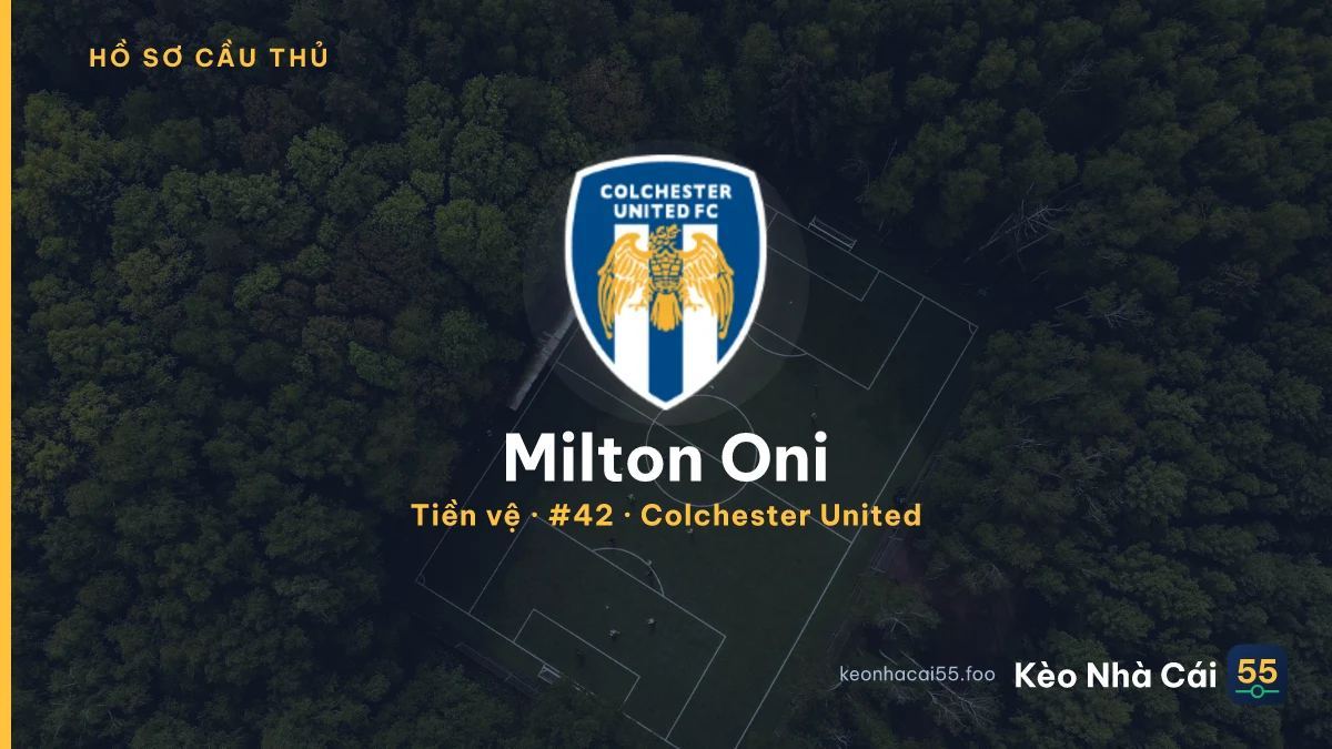 Milton Oni — Colchester United