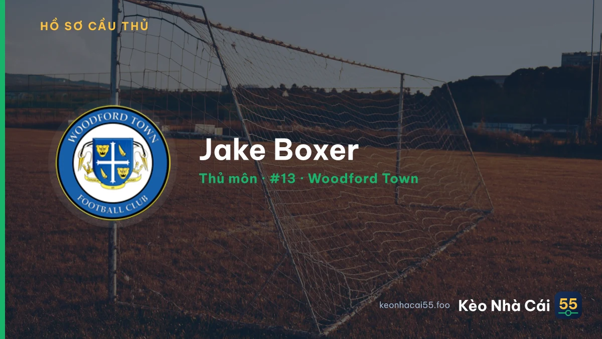 Jake Boxer — Woodford Town