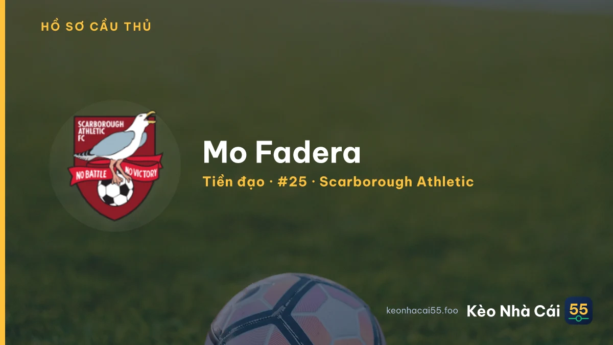 Mo Fadera — Scarborough Athletic