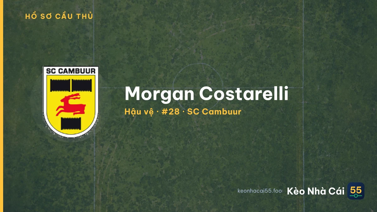 Morgan Costarelli — SC Cambuur