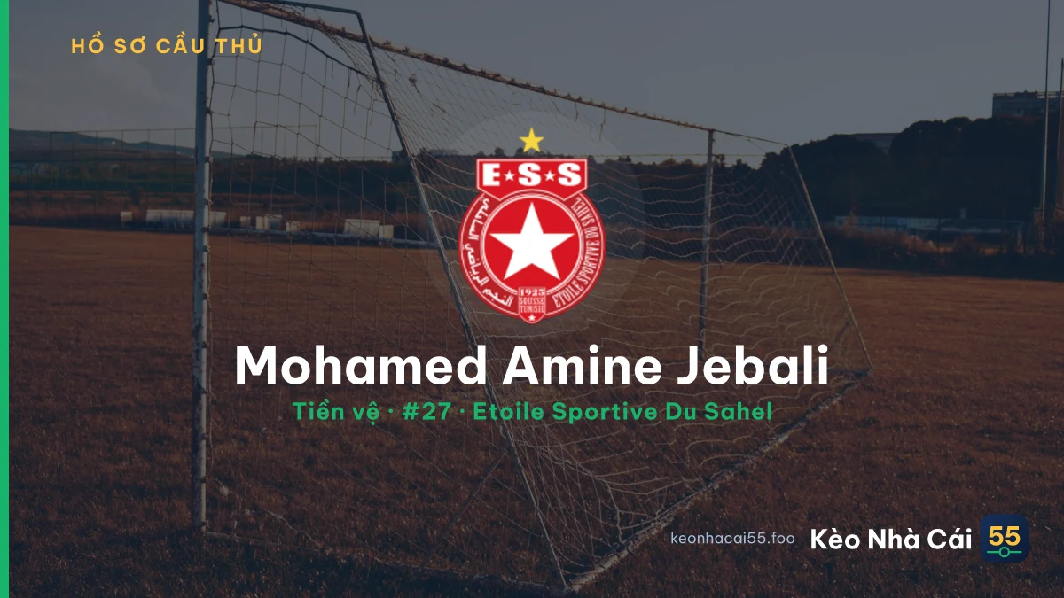 Mohamed Amine Jebali — Etoile Sportive Du Sahel