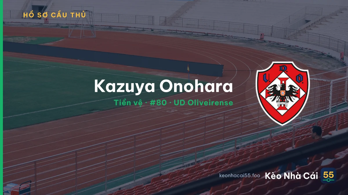 Kazuya Onohara — UD Oliveirense