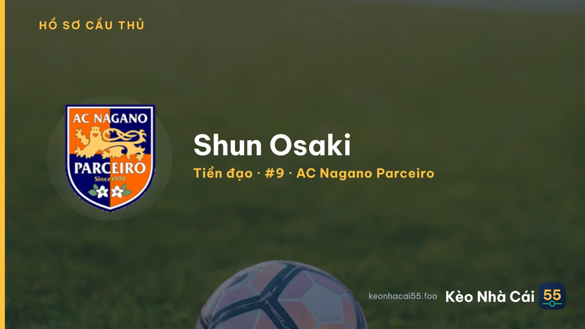 Shun Osaki — AC Nagano Parceiro