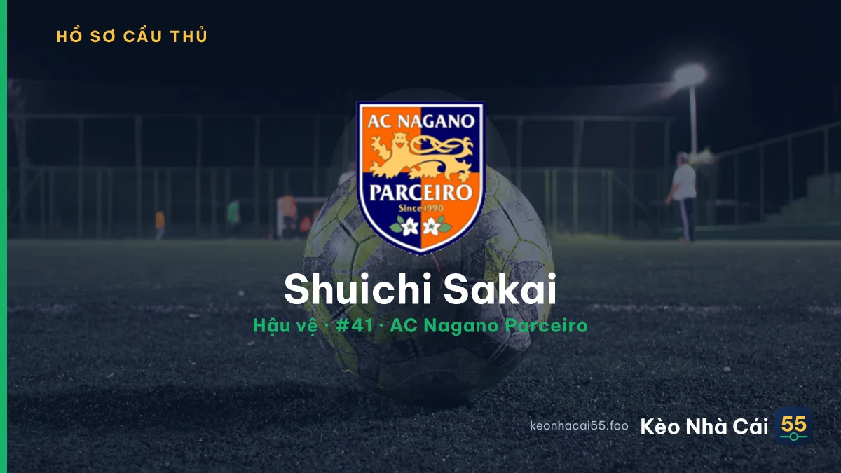 Shuichi Sakai — AC Nagano Parceiro