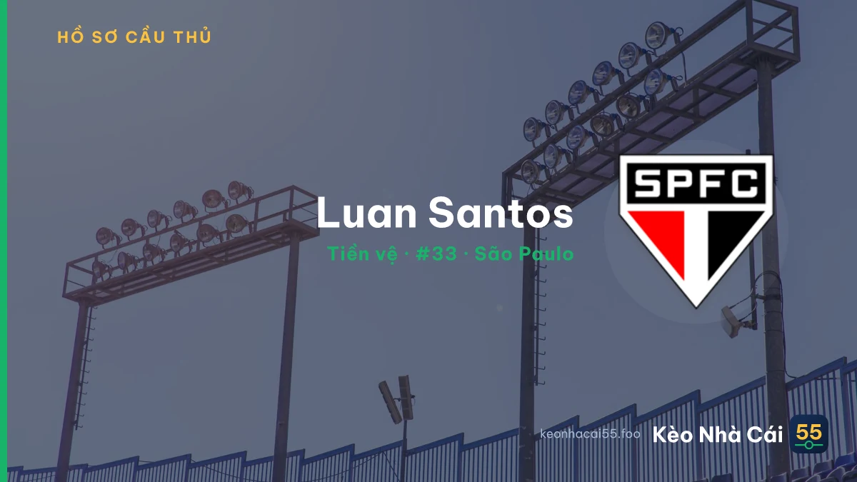 Luan Santos — São Paulo