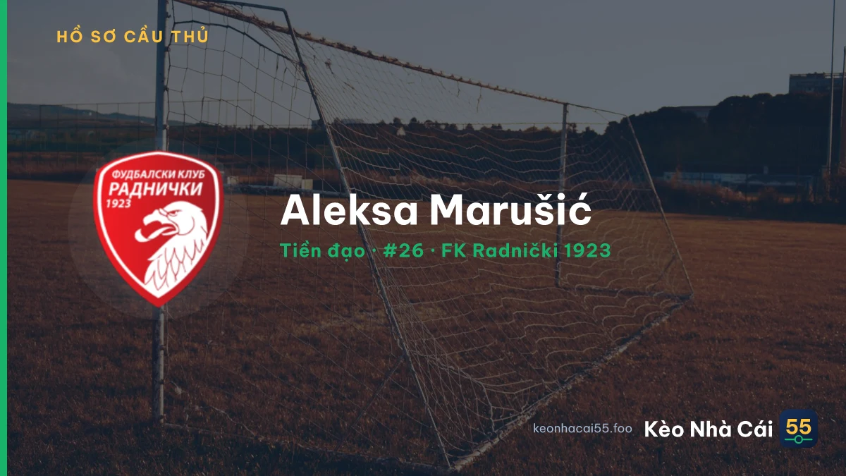 Aleksa Marušić — FK Radnički 1923