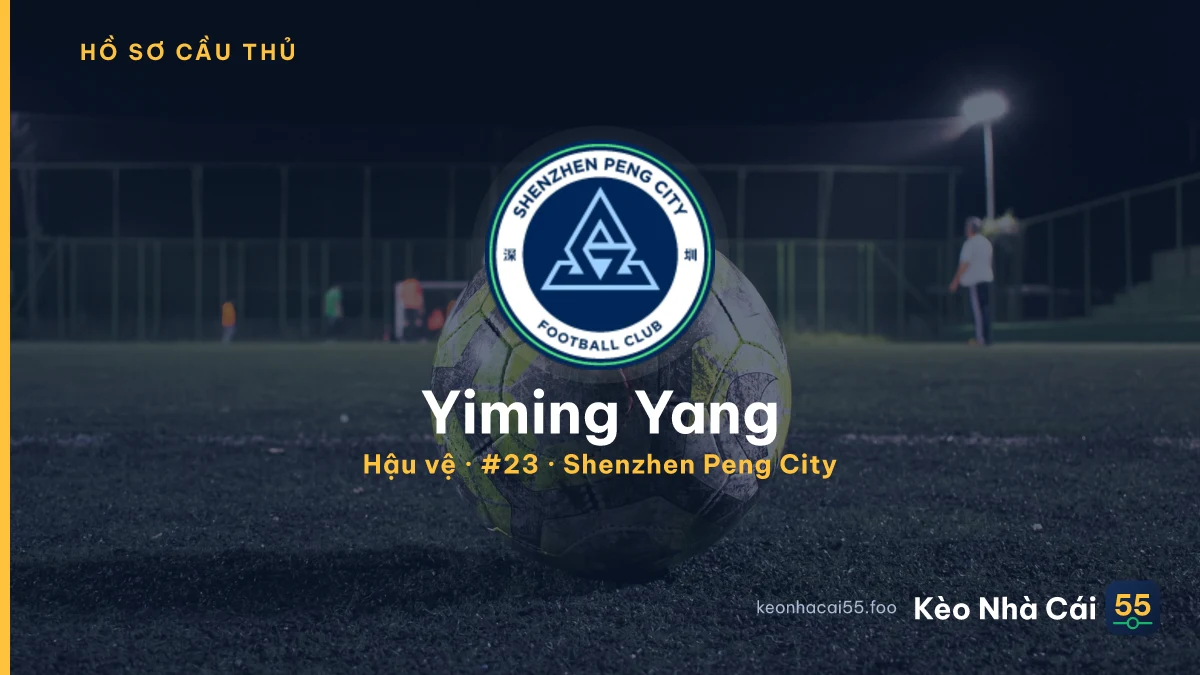 Yiming Yang — Shenzhen Peng City