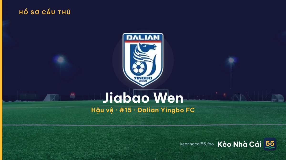 Jiabao Wen — Dalian Yingbo FC