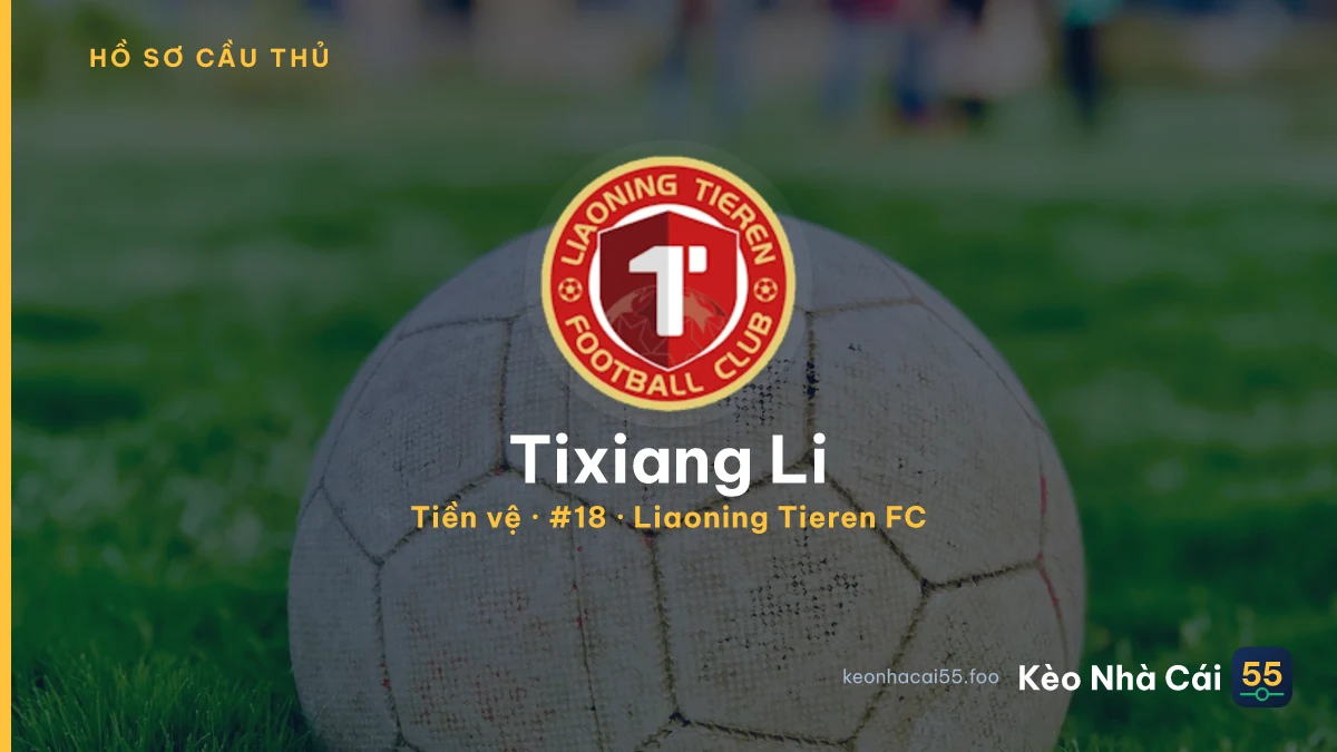 Tixiang Li — Liaoning Tieren FC