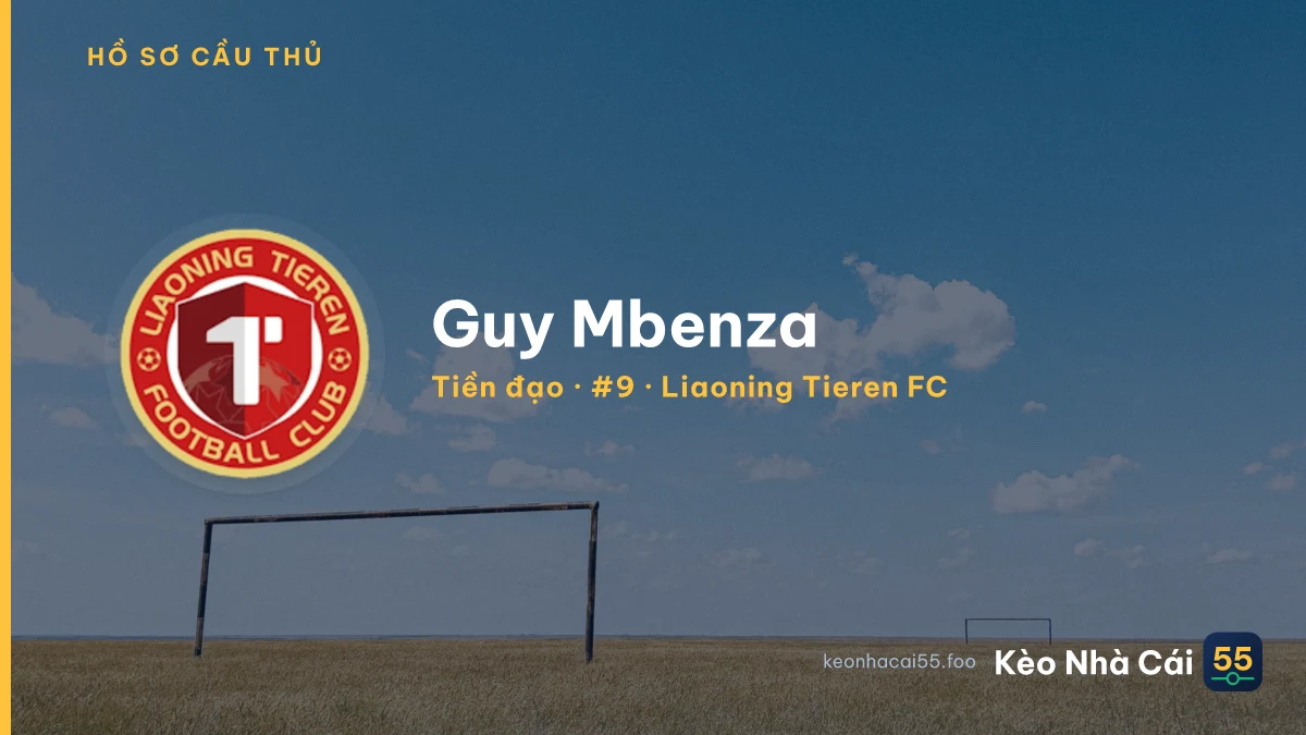 Guy Mbenza — Liaoning Tieren FC