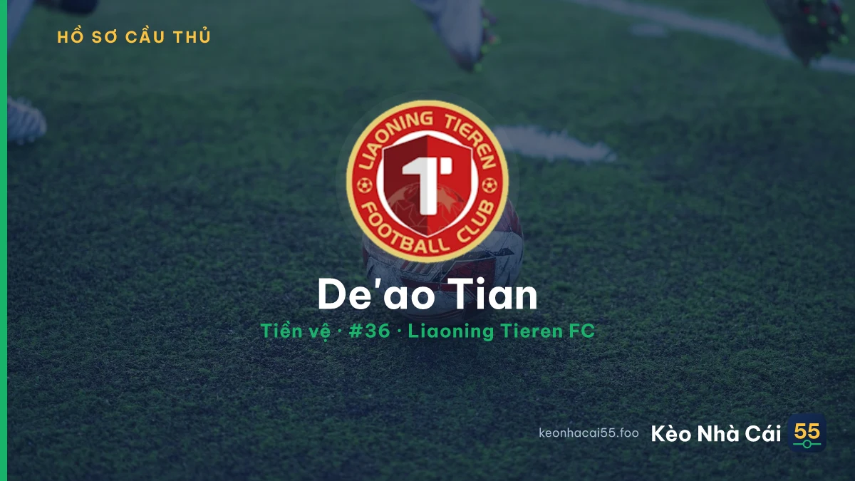 De'ao Tian — Liaoning Tieren FC