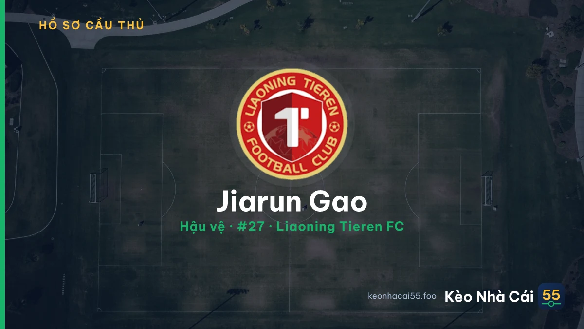 Jiarun Gao — Liaoning Tieren FC