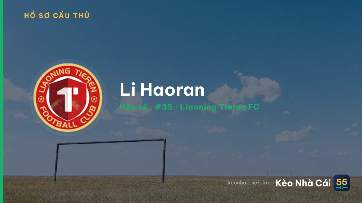 Li Haoran — Liaoning Tieren FC